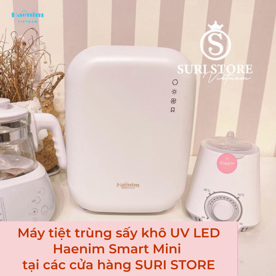 Đại lý phân phối chính hãng Máy tiệt trùng Haenim UV LED Smart Mini